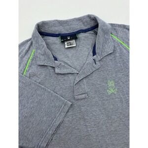 Psycho‎ Bunny Polo Shirt Mens XXL 8 Robert Godley Neon Performance Golf Stretch